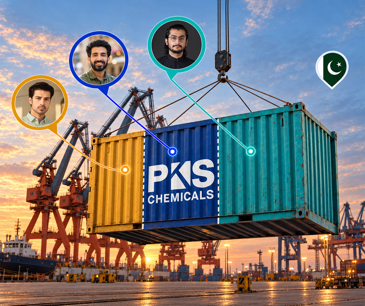 PKS Shared Container Shipping for Pakistan